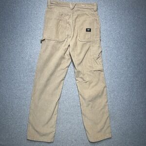 Vans Drill Chore Carpenter Pants Mens 30x30 Tan Corduroy Workwear Skate Utility